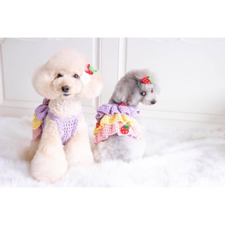 Đầm dạ hội handmade cho pet chó, mèo,. thỏ, chuột ú.....