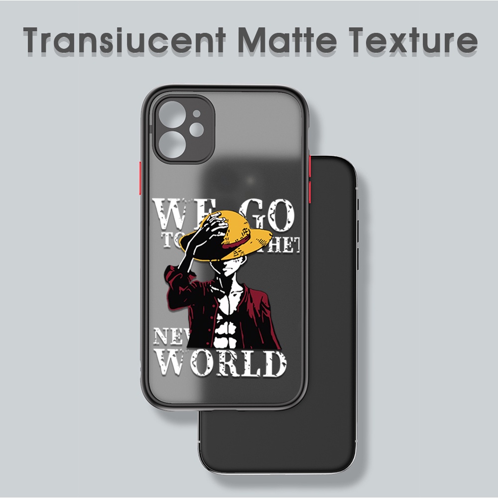 Realme 7 7i 6 6i C17 Narzo 20 5 5i 5S 2 Pro Cho Ốp lưng điện thoại In Hình One Piece Straw Hat Kid