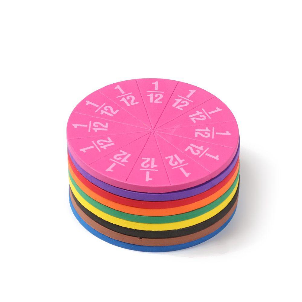 Bộ 51 Dụng Cụ Giảng Dạy Theo Phương Pháp Montessori Hình Tròn Cho Học Sinh