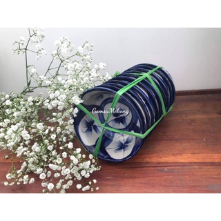 Chén sành vẽ bông mai kiểu xưa - Gốm sứ Mekong chuyên hàng gốm sứ Nam Bộ xưa