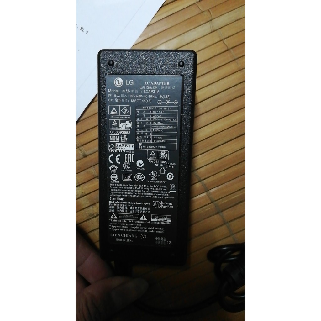 nguồn 12v4a LG  .