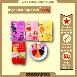Kẹo dẻo trái cây Top Fruit Gói 320gr