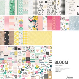 Set 3 bộ giấy scrapbook chủ đề cuộc sống tươi vui