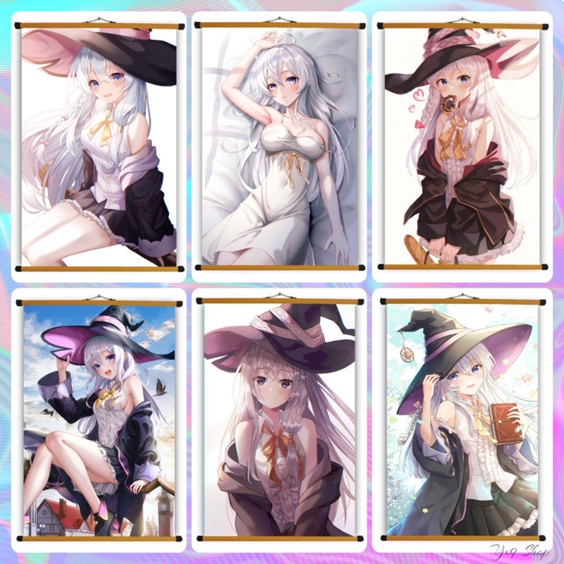 Poster Vải Anime Hành trình của Elaina