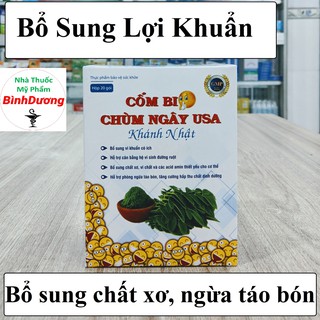 Bổ Sung Chất Xơ Ngừa Táo Bón 🍀CHÍNH HÃNG🍀 Cốm Bio Chùm Ngây USA Khánh Nhật bổ sung Vi Khuẩn Có Ích