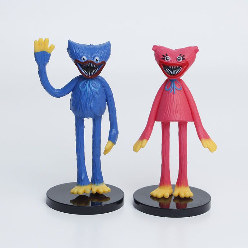 New 8pcs/set Monster Popy Playtime Bobby’s Model Decoration Toys Anime Huggy Wuggy Game Action Figures for Boys Girls