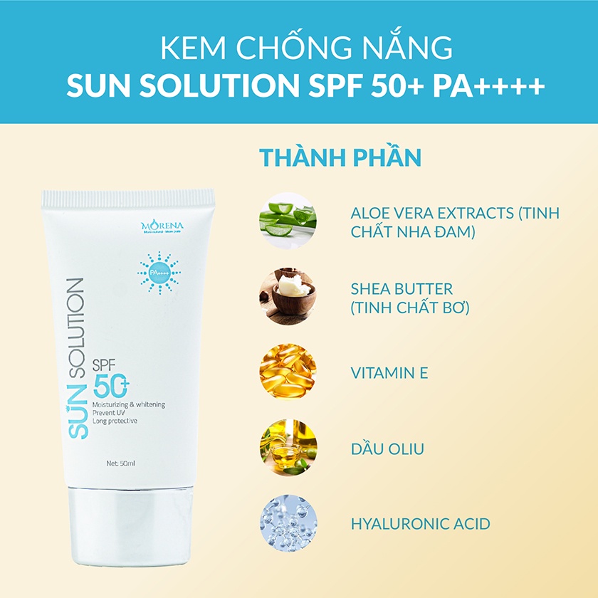 Kem chống nắng Sun Solution Huyền Phi 50ml