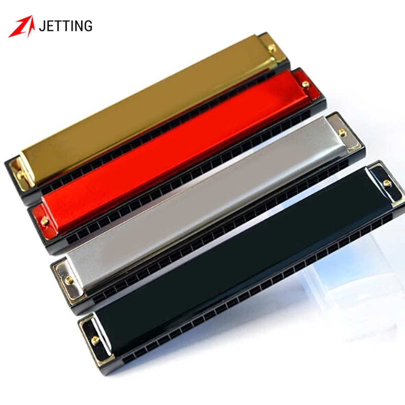 JETTING Kèn Harmonica 24 lỗ chuyên nghiệp cho người mới tập chơi