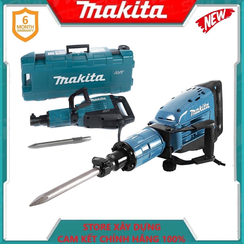 MÁY ĐỤC BÊ TÔNG 30MM 1500W MAKITA HM1307C - HÀNG CHÍNH HÃNG