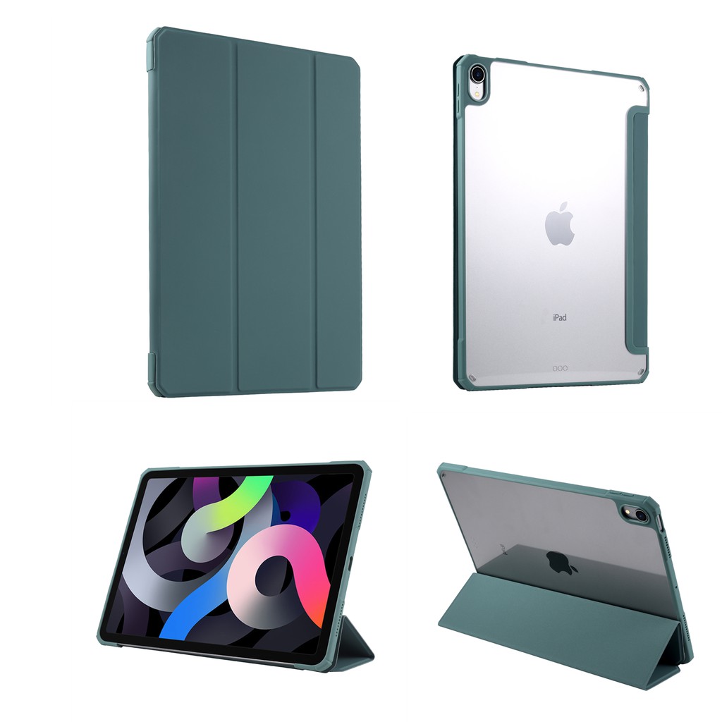 Bao da máy tính bảng mặt sau Acrylic trong suốt cho iPad Air 4 2020 10.9 inch | BigBuy360 - bigbuy360.vn