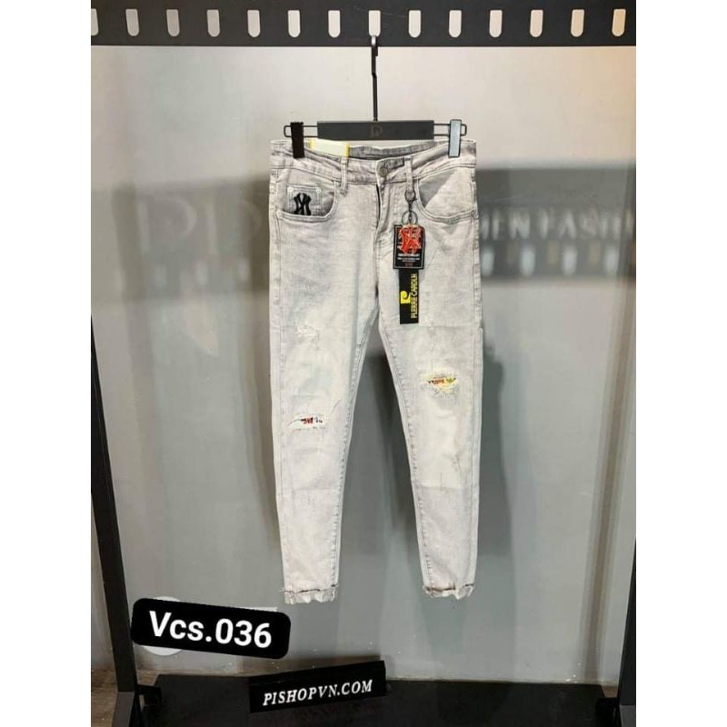 Quần Jean Rách Kiểu