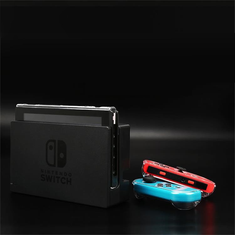 Case trong suốt cho Nintendo Switch V2, Ốp nhựa cứng trong suốt cho Nintendo Switch V2