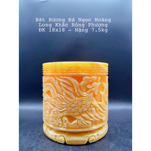 Bát Hương, Lư Hương, Bát Nhang Đá Ngọc Hoàng Long