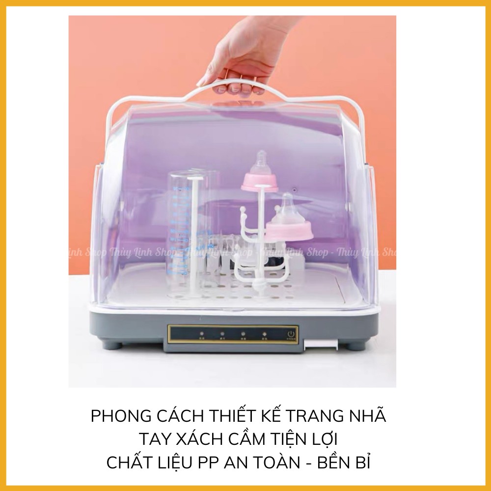 MÁY TIỆT TRÙNG SẤY KHÔ BÌNH SỮA BẰNG TIA UV - THƯƠNG HIỆU XIAOXIANGBEIGI - BẢO HÀNH 6 THÁNG - CÓ HDSD TIẾNG VIỆT CỤ THỂ