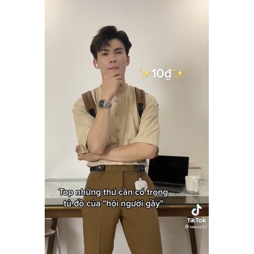 Thắt lưng chun thun co giãn nam nữ cúc bấm 2 bên vải thun phối da - Dây nịt chun thun 2 bên cài tiện lợi eo nhỏ