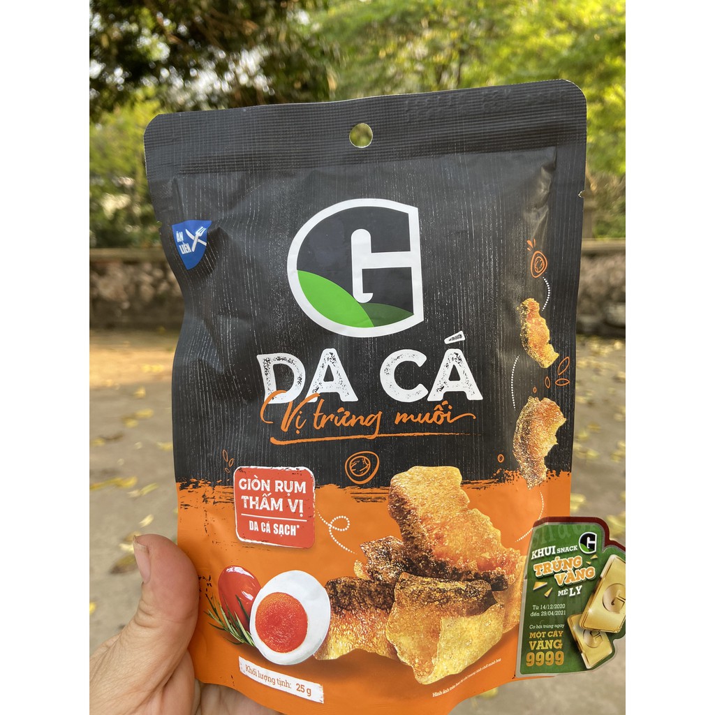 DA CÁ VỊ TRỨNG MUỐI G FEDDY 25G