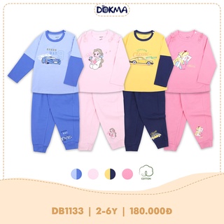 Bộ dài tay cài vai kids dokma db1133