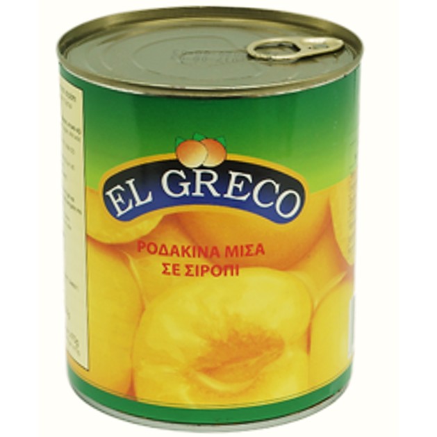 Đào Ngâm El Greco Lon 825g