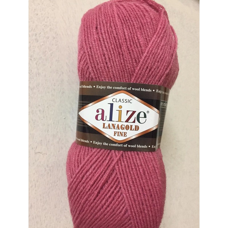 Len sợi Alize lanagold fine - sợi đan