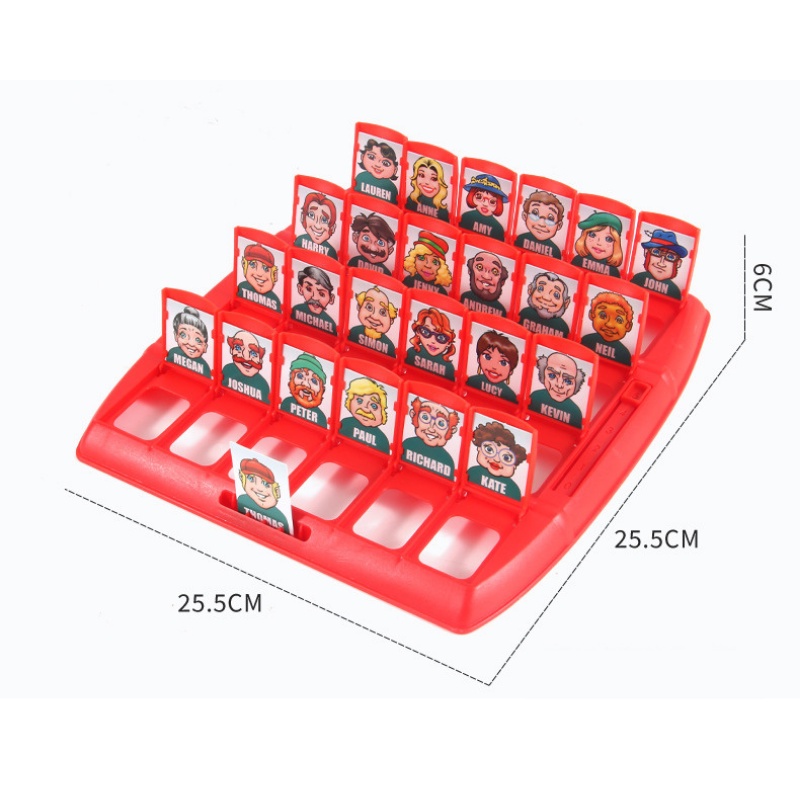 Trò chơi board game who is it classic tôi là ai 480 thẻ 2 người chơi vui nhộn giảm stress B4KIDS - L9