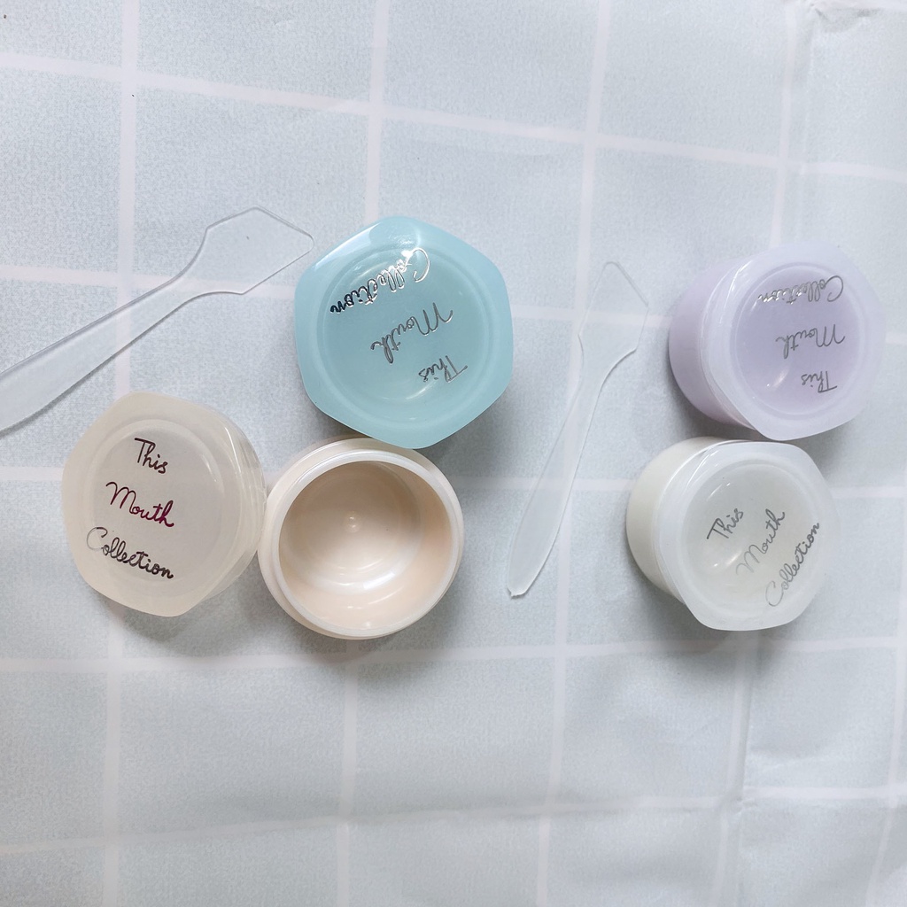 Set 2 hũ chiết mỹ phẩm, kem dưỡng, son/ Hũ nhựa 12gr