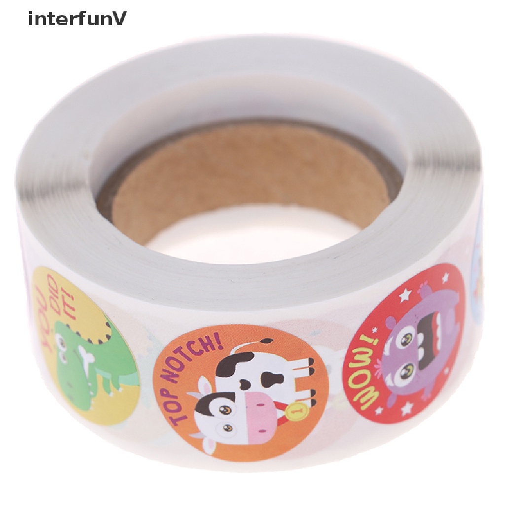 Cuộn 500 Miếng Dán Khen Thưởng Cho Học Sinh