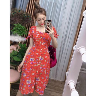 ĐẦM CỘT NƠ TAY SIÊU XINH