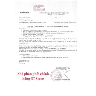 Sữa lên men Yakult date mới