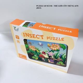 Puzzle 48 mảnh - thế giới côn trùng 4478