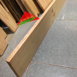 Thanh gỗ thông đẹp dài 120cm-100cm-90cm, rộng 14cm, dày 1.3cm bào láng 4 mặt dùng đóng kệ sách, tủ, kệ tường