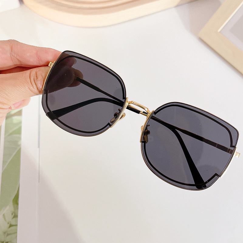 Kính Mát Phân Cực Gọng Kim Loại Tròng Nhiều Màu Sắc Thời Trang