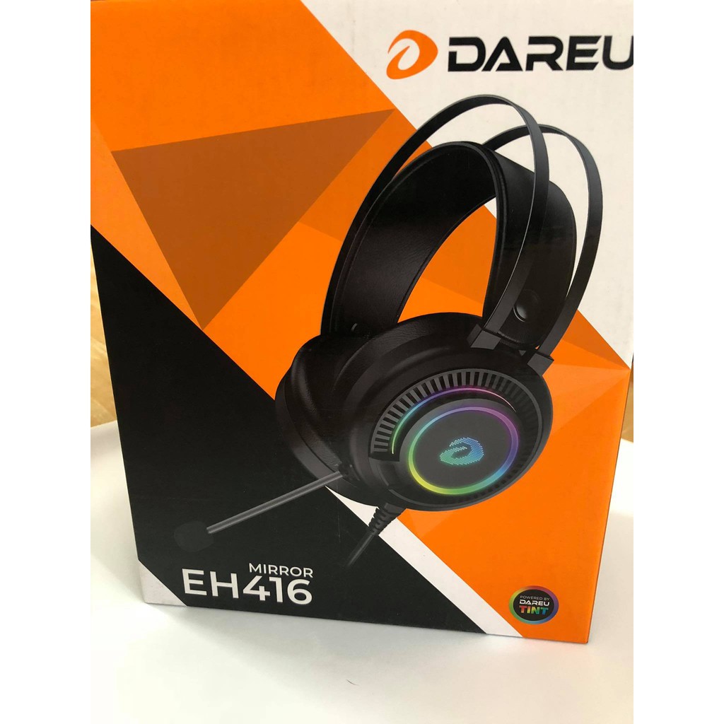 [Mã 267ELSALE hoàn 7% đơn 300K] Tai nghe gaming Dareu EH416 RGB Gaming giả lập 7.1