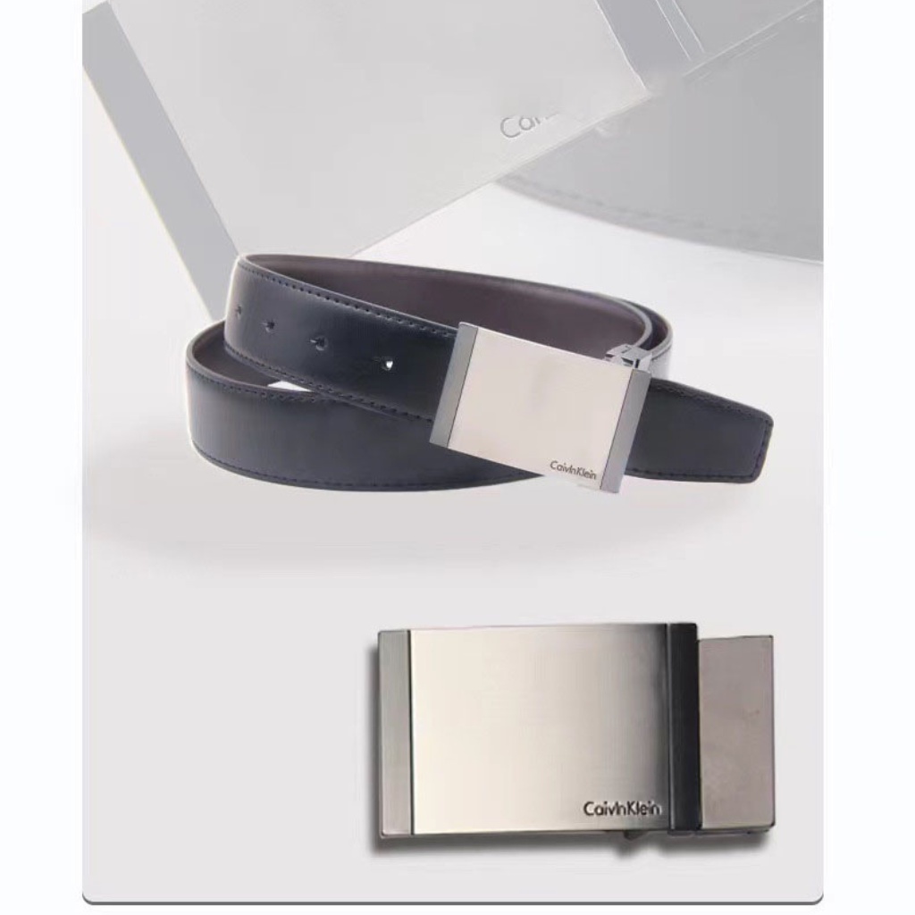 Thắt Lưng CK Fullbox Dây da kèm 2 mặt thắt lưng thay đổi