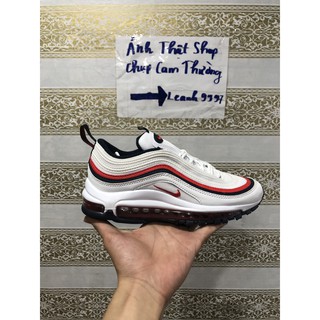 Giày sneaker air max 97 trắng đỏ