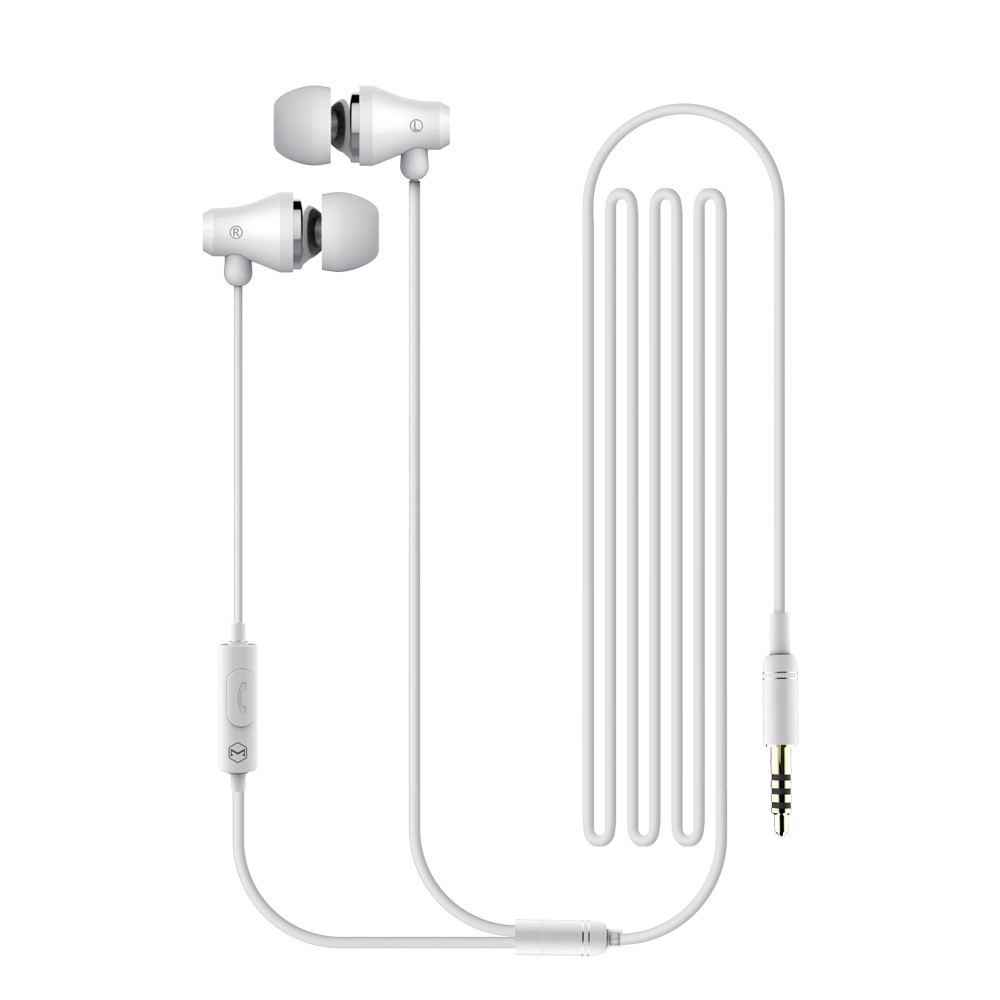 MCDODO DC3.5mm white high quality stereo headset