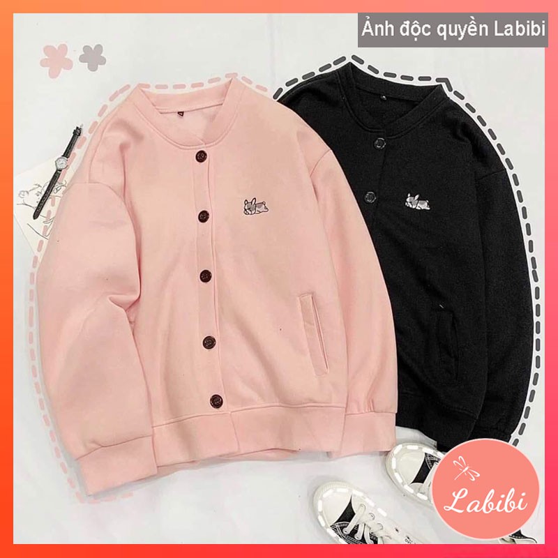 Áo Cardigan Lazy Puppy Unisex, Áo Khoác Nỉ Ulzzang Phom Rộng 3 Màu, Labibi | BigBuy360 - bigbuy360.vn