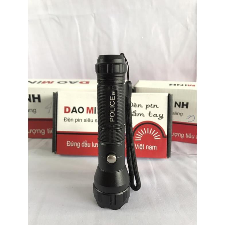 Đèn pin siêu sáng Police C6 loại pin sạc | BigBuy360 - bigbuy360.vn