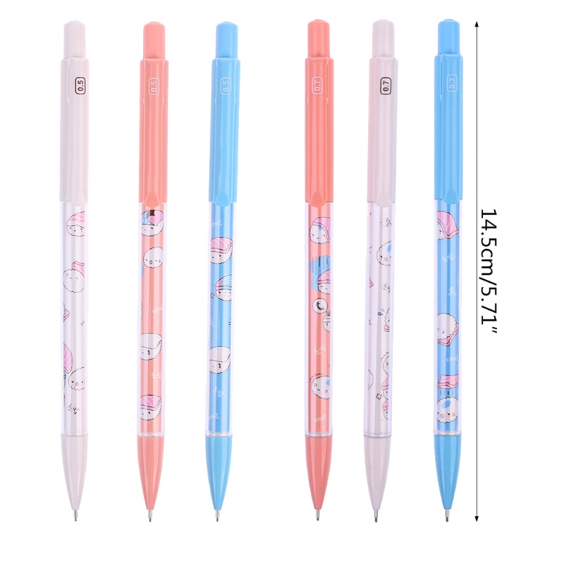 Bút chì bấm cơ học kèm gôm tẩy hình sushi dễ thương