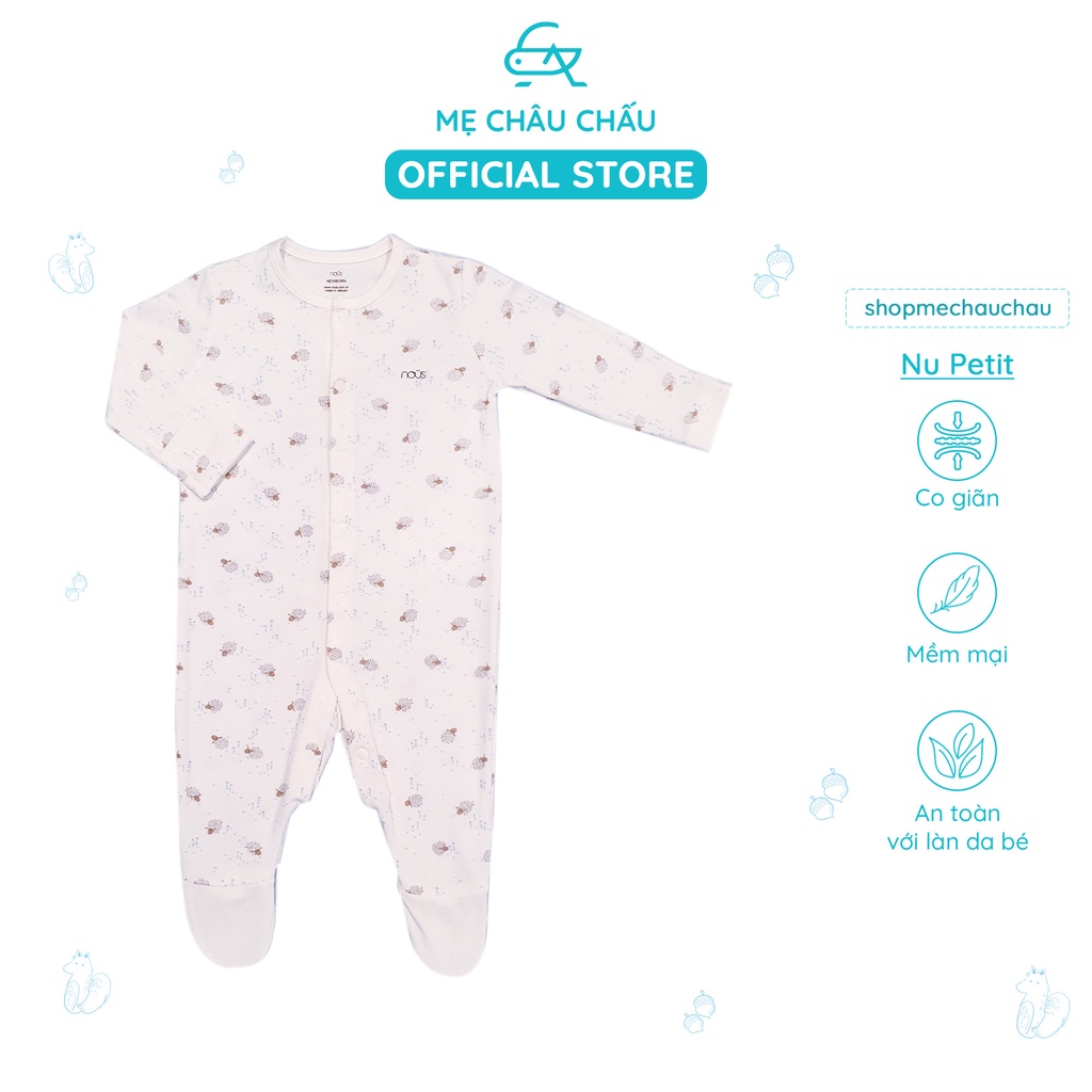 [FULL] Bộ Body Sơ Sinh Nous Có Tất Chân NB Dành cho bé Sơ Sinh (Size Sơ Sinh Newborn NB)