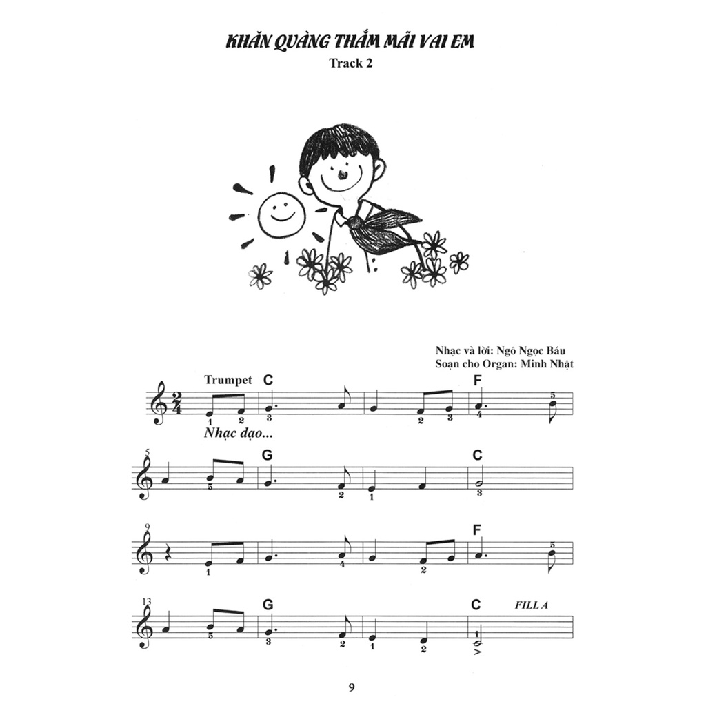 Sách - Thực Hành Biểu Diễn Organ Cho Thiếu Nhi - Kèm CD, Trọn Bộ 4 Tập