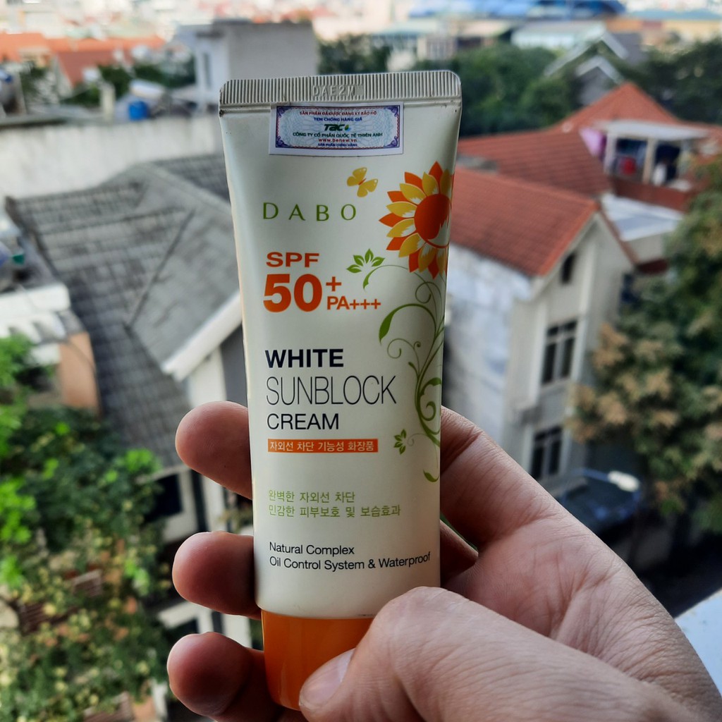 Kem chống nắng Dabo White Sunblock Cream 70ml