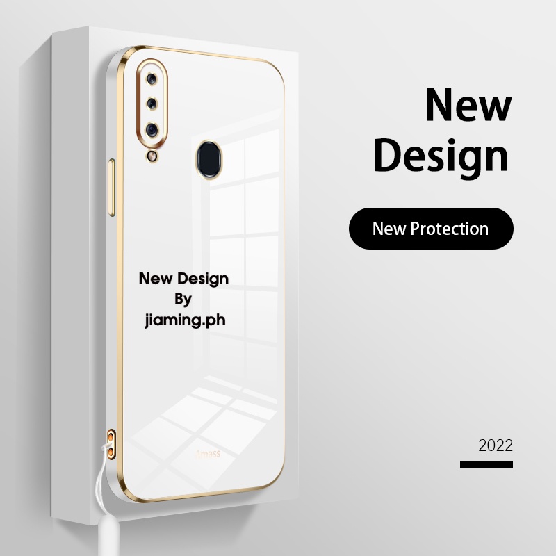 Ốp Điện Thoại Mềm Màu Kẹo Ngọt Thiết Kế Sang Trọng Có Dây Đeo Cho Samsung Galaxy A03 A12 A13 4G A04S A23 5G A50 A50S A30S 2022