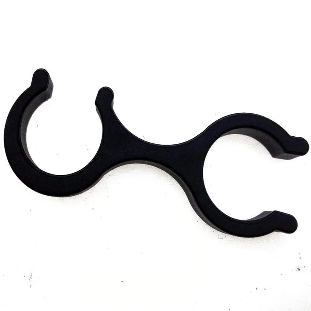 AUGUSTINE Khóa Đi Bộ Gắn Gậy Đi Bộ Màu Đen Hình Bông Tuyết Phong Cách Bắc Âu