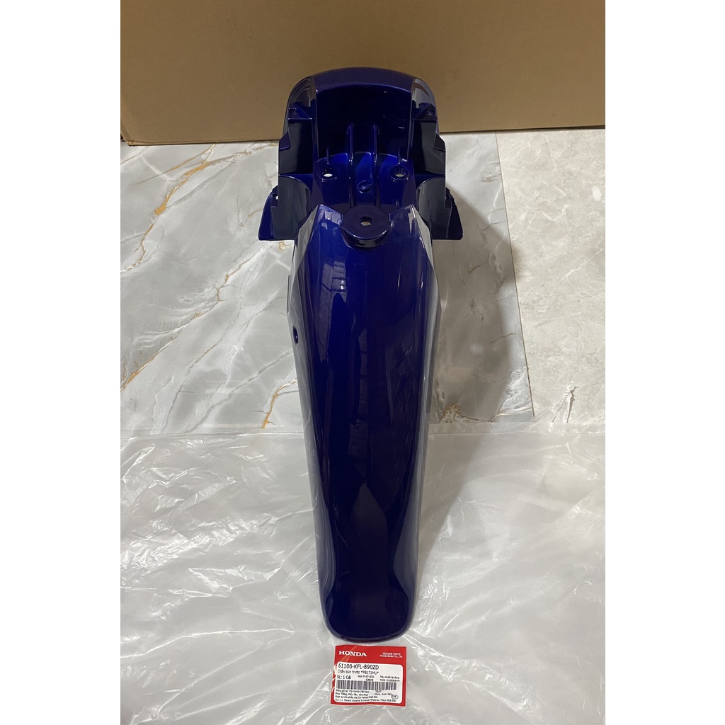 Chắn bùn A trước - dè trước HONDA FUTURE 1 màu Xanh đậm. *PB-171M* 61100KFL890ZD