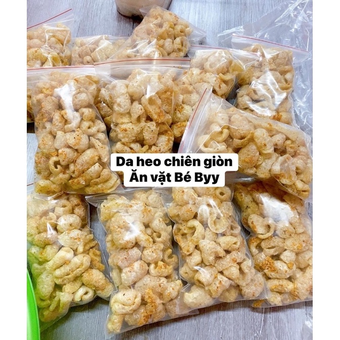 Da Heo Chiên Giòn Lắc Tỏi Túi Zip Trung