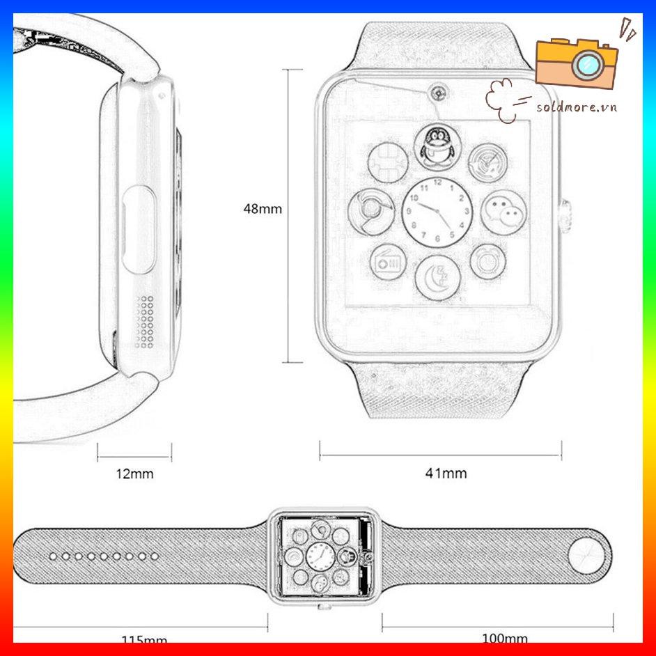 Đồng Hồ Thông Minh Đa Chức Năng Gt08 Cho Nam Và Nữ