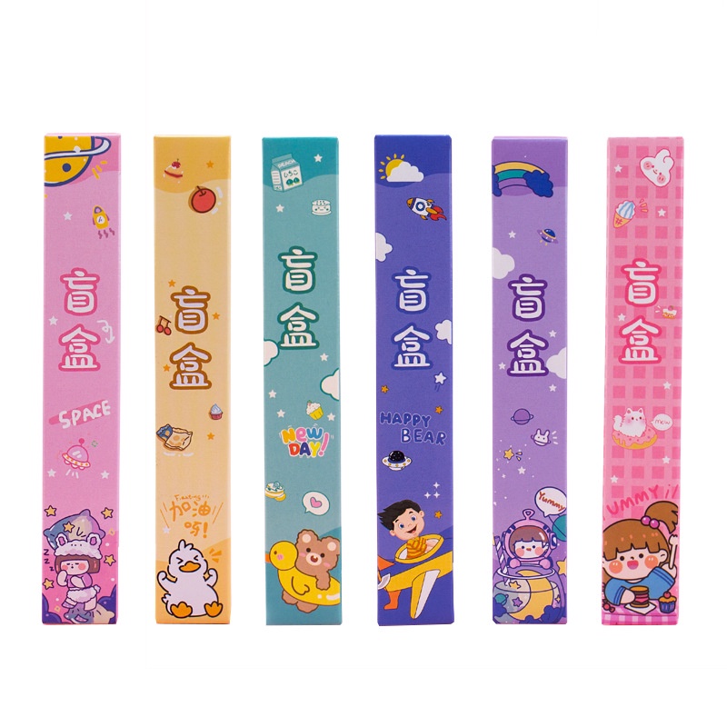 Bút bi gel nước học sinh kèm 2 ngòi 0.5mm và 1 sticker cute dễ thương LIZAMO BB39