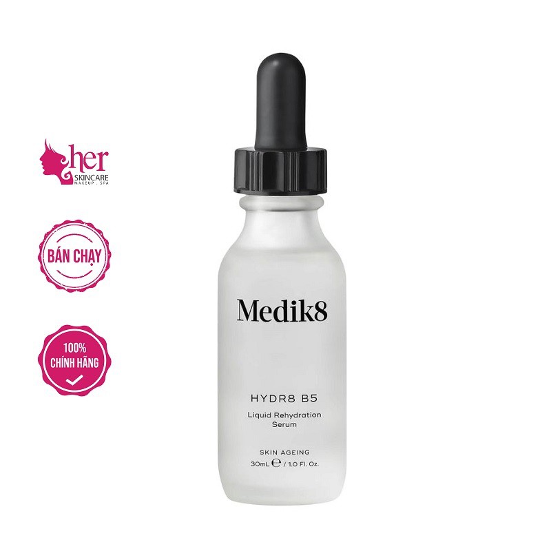 [AUTH - ĐỦ BILL] Serum phục hồi da cấp ẩm Medik8 Serum Hydr8 B5 Liquid Rehydration Serum 30ml | BigBuy360 - bigbuy360.vn