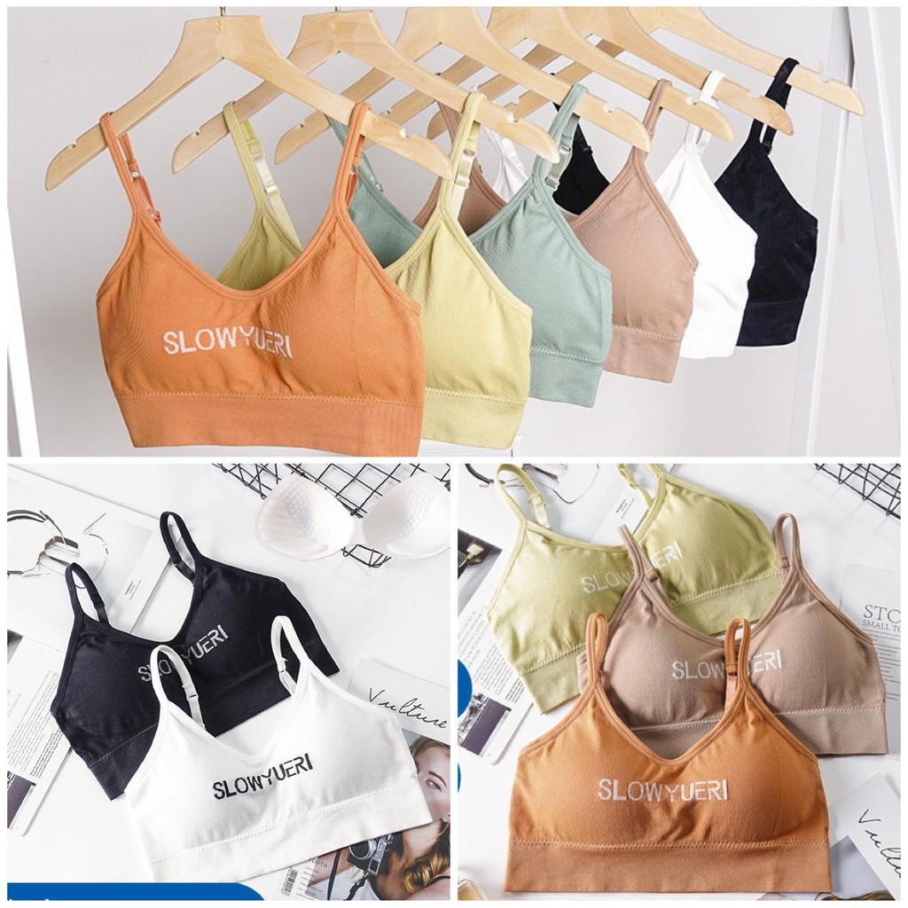 Áo Bra 2 Dây Len Tăm 🎀FREESHIP🎀 Bra Cotton - Áo Ngực Không Gọng Mút mỏng LAROSA 7701 | BigBuy360 - bigbuy360.vn