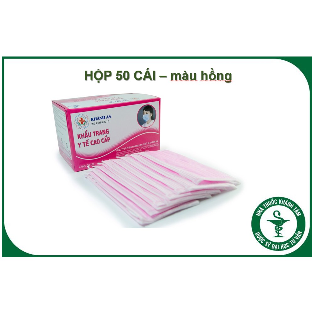 Khẩu trang y tế Khánh An 4 lớp - Khẩu trang y tế kháng khuẩn, khẩu trang than hoạt tính, khẩu trang trẻ em kids family